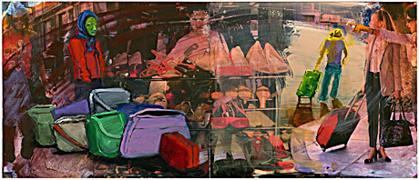 Warning: You Are On Video Surveillance page spread